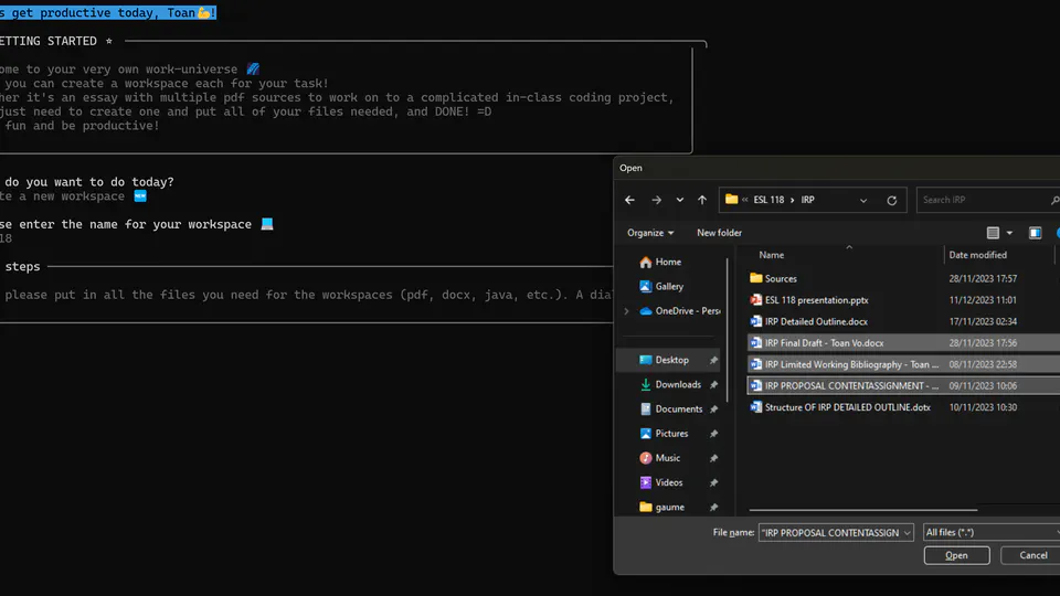 Workspace Manager